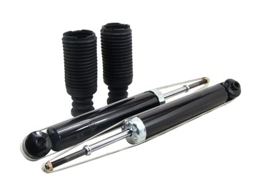 Shock absorbers x2 ass+bumpers+protection c-crosser outlander 2, фото