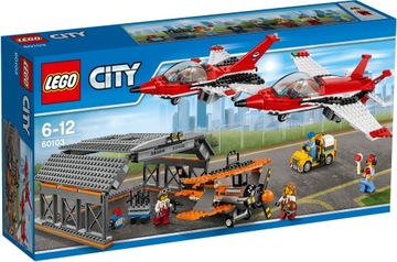 Lego city 60103 airport hangar airplanes odrzutowe, фото