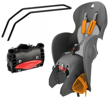 Safe chair on a bicycle kross mild+ glwica to hulls+ fasteners, фото