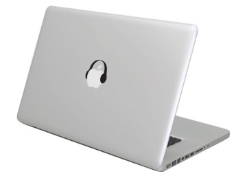 Наклейка на Mac, Macbook Apple, Наушники