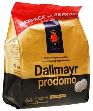 Кофе для Senseo Dallmayr Prodomo 28 колодки Саше