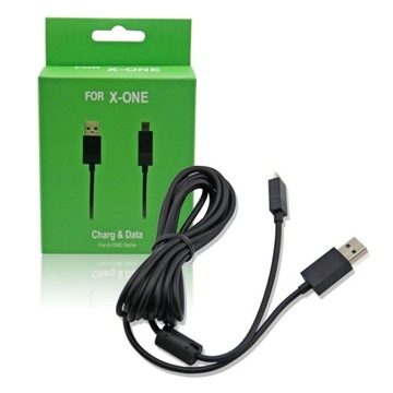 USB-кабель для зарядки геймпада від Xbox One 2,8 м