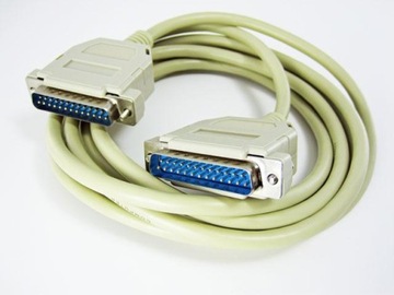 кабель LPT DB25 25pin параллельный wt / wt 5,0 м