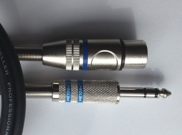 Шеллер стерео кабель Джек 6.3 S / XLR женский 0.75 м