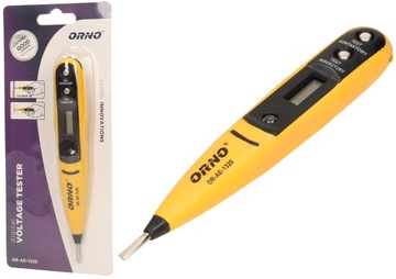 ТЕСТЕР НАПРУГИ ТЕСТЕР ДИСПЛЕЙ 12-250V ORNO