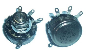 Потенциометр TELPOD SP-2.2 _ 22k B 1W комплект 6 штук