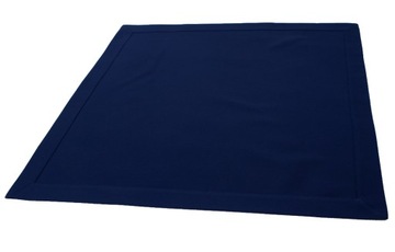 Темно-синя полотняна драпірування 85x85 бавовна Justyna