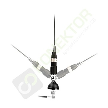 SIRIO SNAKE 27 BLACK 115 см + відкидна ручка SF-40
