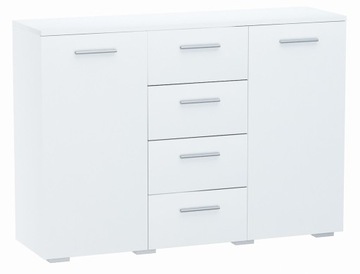 Комод шкаф HELENA 120см 2D4S белый 4 ящика M4K