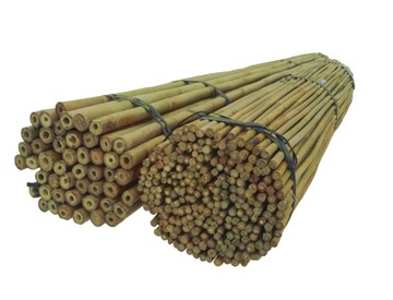 Жердини бамбукові 120 см 20/22 мм / 50 шт, бамбук