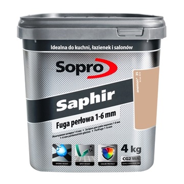 Sopro Saphir Фуга перламутровий 4кг Колір Анемона