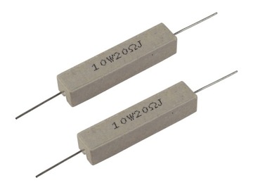 Керамический резистор 20R 10W [2шт]