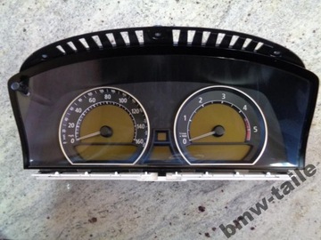 BMW E65 ARMATURENBRETT INSTRUMENTENTAFEL 730D DIESEL ENGLAND 6935456