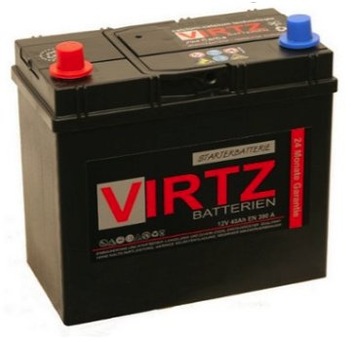 BATTERIE VIRTZ 45AH 390A JAP L+ HONDA TOYOTA