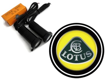 LAMPE LED (LEUCHTDIODE) POWITALNE LOGO LOTUS ALLE 2X7W