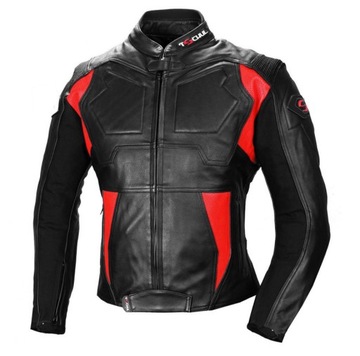 TSCHUL 850 - LEDER JACKE - PERFORACJA R. 50 L