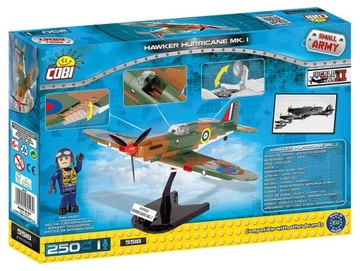 Истребитель COBI 5518 HAWKER HURRICANE MK. И