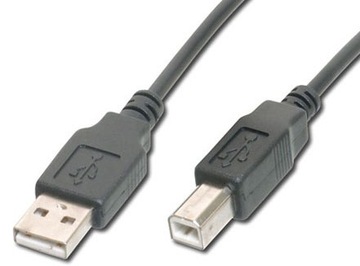 Соединительный кабель ASSMANN USB 2.0, тип A - B M/M, 1,0 м, соответствующий USB 2.0, бл.