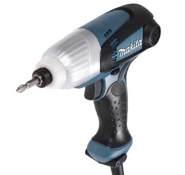 УДАРНАЯ ОТВЕРТКА MAKITA 230 Вт, РУЧКА 1/4 дюйма, 100 Нм TD0101F