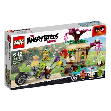 LEGO Angry Birds 75823 Кража яиц на Птичьем острове + подарочный пакет