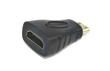 Qoltec Adapter HDMI A żeńska Mini HDMI C męska