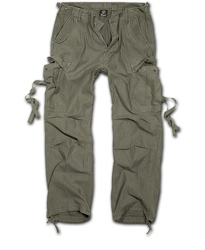 2 x Spodnie męskie Brandit M65 Vintage oliwkowe XL
