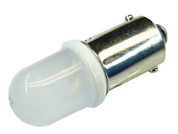 żarówka LED typ T4W Ba9s dyfuzyjna Biała Zimna 12V