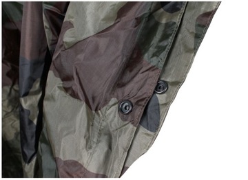 Плащ-пончо с нашивкой Mil-Tec US RipStop Camo Moro CCE