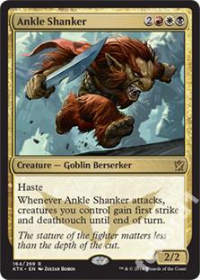 Ankle Shanker - first strike i deathtouch @@@@@