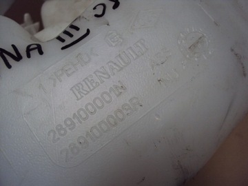 ZBIORNICZEK SPRYSKIWACZY RENAULT LAGUNA III
