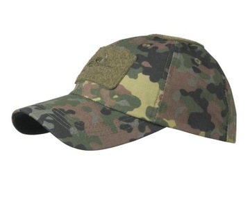 Бейсбольная кепка Helikon с застежкой-липучкой Flecktarn