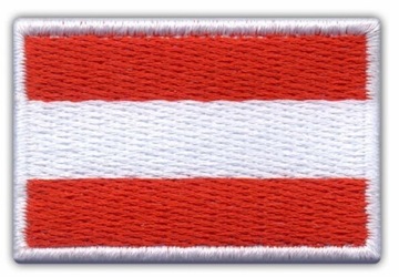 Austria Naszywka Flaga Austrii, Austriacka HAFT