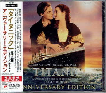 TITANIC Anniversary Edition JAPAN 2xCD SICP-3457