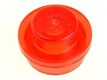 LEGO Płytka okrągła 1x1 4073 6208450 czerwona trans - 4 szt.