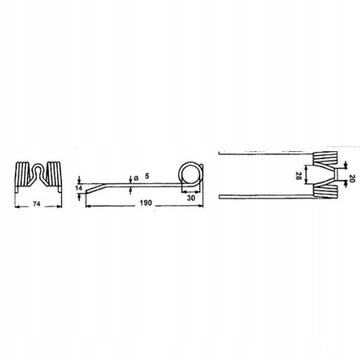 Палец Claas Quadrant Rolland 8603510 8214211