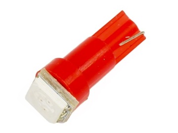 ŻARÓWKA LED T5 W1,2W LICZNIK ZEGARY k.Czerwony