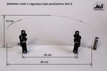 Дефлектор обтекателя лобового стекла DARKOJAK SUZUKI V-STROM