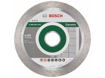 BOSCH tarcza diamentowa do płytek 22,2 / 125mm