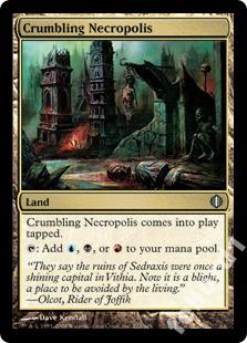 Crumbling Necropolis - 3 kolory many UBR @@@@@