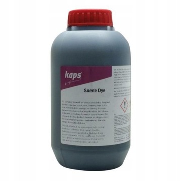 Farba do Zamszu Nubuku 500ml Kaps 118-czarny