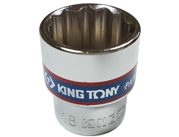 ТОРЦЕВОЙ КЛЮЧ KING TONY 1/4 12 мм, 12-СТОРОННИЙ