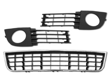 KRATKA ATRAPA GRILL KPL AUDI A6 C5 4B0 LIFT 2001-