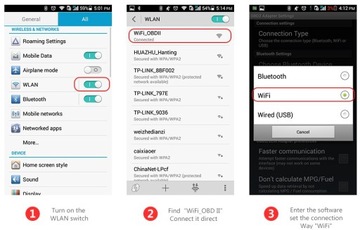 ELM OBD2 ELM 327 WIFI ДЛЯ IPHONE IPAD iOS ANDROID