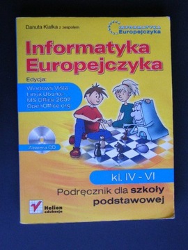 INFORMATYKA EUROPEJCZYKA kl 4-6 Kiałka Helion CD