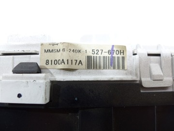 LANCER X 07-16 1.5 PŘÍSTROJOVÁ DESKA 8100A117A EVROPA