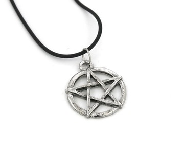 NASZYJNIK PENTAGRAM TALIZMAN