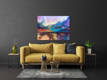 КАРТИНА на холсте АБСТРАКТ 186343676 120x80 УЗОРЫ