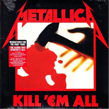 METALLICA Kill'em All (Remastered) LP WINYL