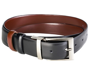 4XL SKÓRZANY DWUSTRONNY Pasek do Spodni PD46 130