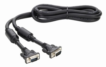 Kabel monitorowy D-SUB VGA DB15 M/M Ferryt Ekran FHD PRO 1,8m. THOMSON